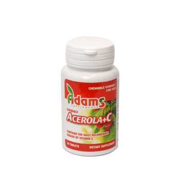 Acerola + vitamina c 30 tbl ADAMS SUPPLEMENTS