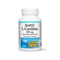 Acetyl-l- carnitina amino-acid in forma libera 500mg