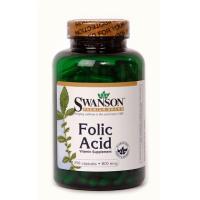 Acid folic 800mcg 250buc SWANSON