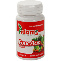 Acid folic ADAMS SUPPLEMENTS