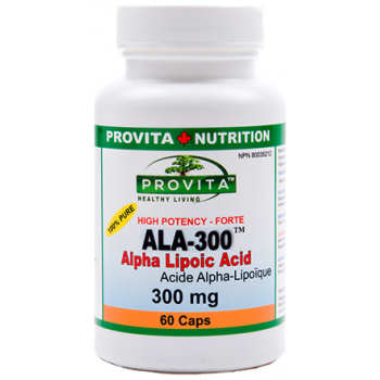 Ala 300 -alpha lipoic acid 60 cps PROVITA