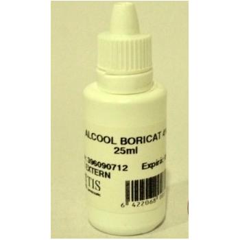 Alcool boricat 4% 15 ml TIS