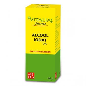 Alcool iodat 2% 40 ml VITALIA - VIVA