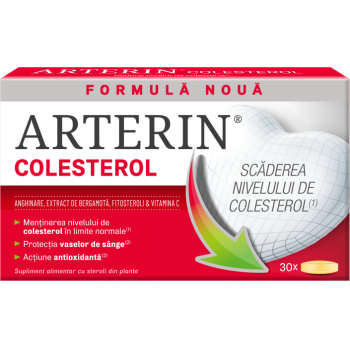Arterin colesterol 30 cpr HIPOCRATE