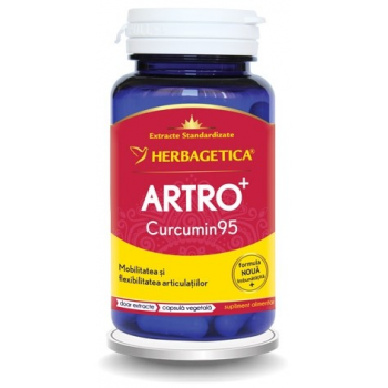 Artro curcumin95 120 cps HERBAGETICA