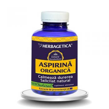 Aspirina organica 120 cps HERBAGETICA