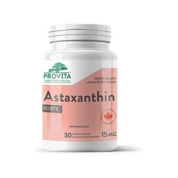 Astaxanthin forte 15mg 30 cps PROVITA