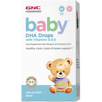 Baby dha drops vitamina d&e  60 ml GNC