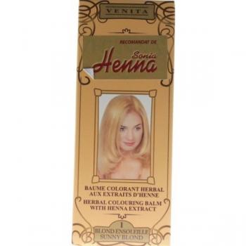 Balsam pentru colorare nr.1 blond auriu 75 ml HENNA SONIA