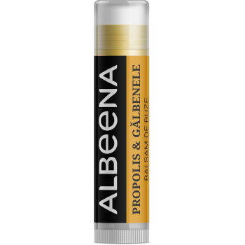 Balsam de buze natural cu propolis si galbenele 5 gr ALBEENA