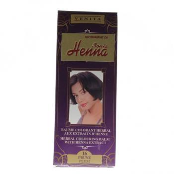 Balsam pentru colorare nr.16 pruna 75 ml HENNA SONIA