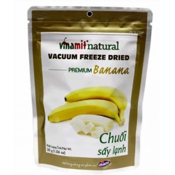 Banane liofilizate premium 30 gr VINAMIT NATURAL