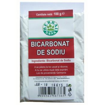 Bicarbonat de sodiu 100 gr HERBALSANA