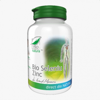 Bio seleniu zinc  60 cps PRO NATURA