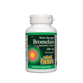 Bromelain bromelaina-forte bromelain 500mg  90 cps NATURAL FACTORS