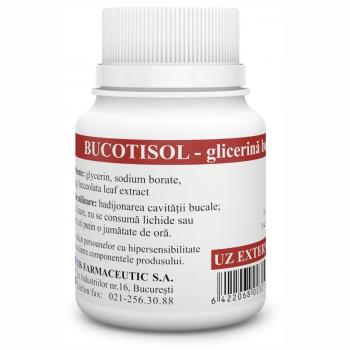 Bucotisol, glicerina boraxata 10% 25 ml TIS