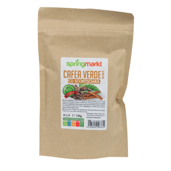 Cafea verde macinata cu scortisoara 150 gr SPRINGMARKT