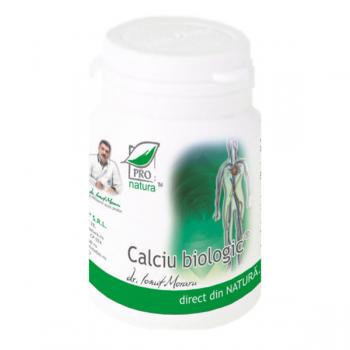 Calciu biologic 60 cps PRO NATURA