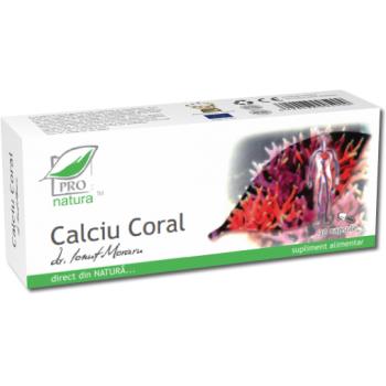 Calciu coral 30 cps PRO NATURA