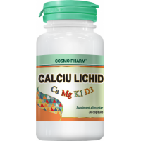 Calciu lichid  90cps COSMOPHARM