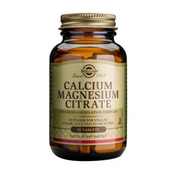 Calcium magnesium citrate 50 tbl SOLGAR