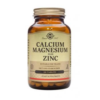 Calcium magnesium plus zinc 100 tbl SOLGAR