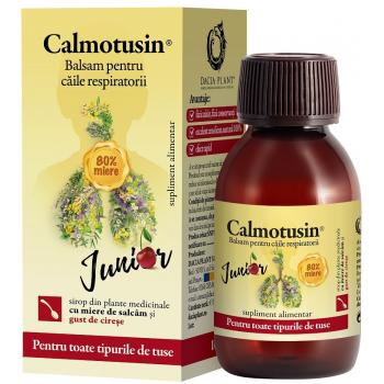 Calmotusin junior sirop balsam cu gust de cirese 100 ml DACIA PLANT