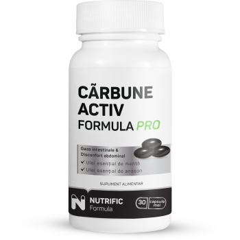 Carbune medicinal Formula Pro 60 cps NUTRIFIC