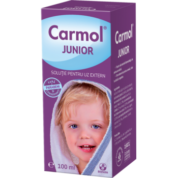 Carmol junior solutie 100 ml BIOFARM