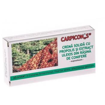 Carpicon s, crema solida(supozitoare) 1g-cutie 10 gr CARPICON