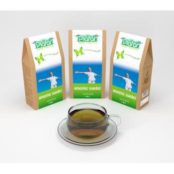 Ceai amestec de plante suedez 80 gr PLAFAR