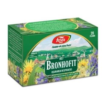 Ceai bronhofit - usurarea respiratiei R57 20 pl FARES