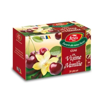 Ceai de visine si vanilie 20 pl AROMFRUCT