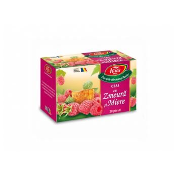 Ceai de zmeura cu miere 20 pl AROMFRUCT