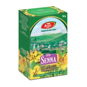 Ceai din frunze de senna d131 50 gr FARES
