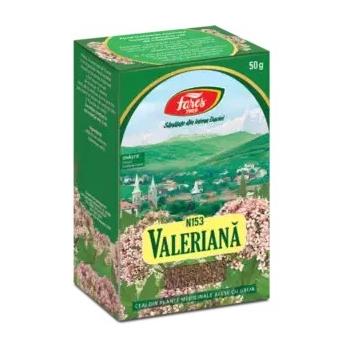 Ceai din radacina de valeriana n153 50 gr FARES