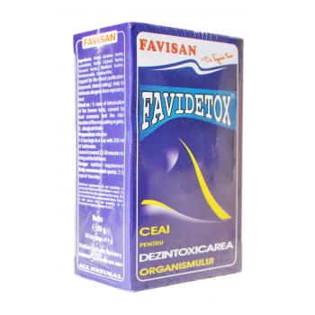 Ceai favidetox d012 20 pl FAVISAN