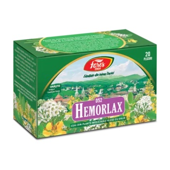 Ceai Hemorlax d52 20 pl FARES