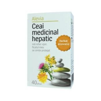 Ceai medicinal hepatic pachet economic 40 pl ALEVIA