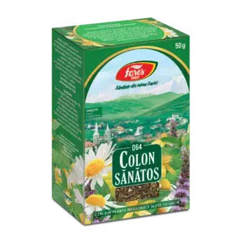 Ceai pentru colon sanatos  d64 50 gr FARES
