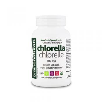 Chlorella – 500 mg  180 cps PRAIRIE NATURALS