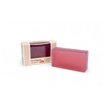 Cocosapun transparent cu migdale dulci si parfum roze 100 gr VERRE DE NATURE