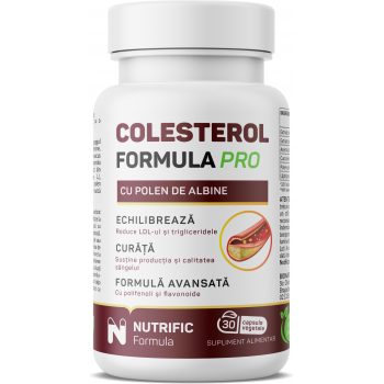 Colesterol Formula PRO 30 cps vegeta NUTRIFIC