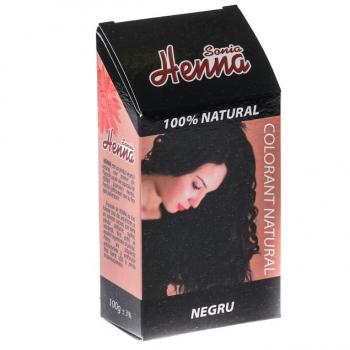 Colorant natural negru 100 gr HENNA SONIA