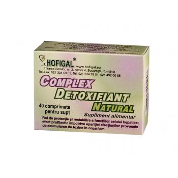 Complex detoxifiant natural 40 cpr HOFIGAL