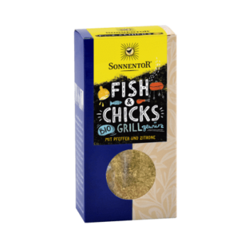 Condiment amestec la gratar-fish & cicks (peste si puicute) eco 55 gr SONNENTOR