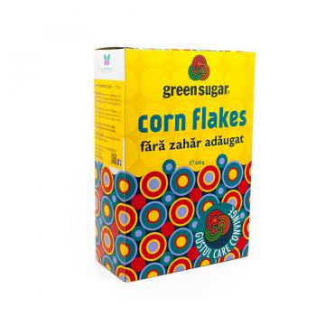 Corn flakes cu green sugar 400 gr REMEDIA