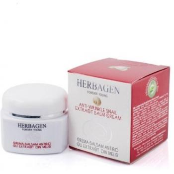 Crema balsam antirid cu extract din melc 50 ml HERBAGEN