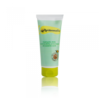 Crema cu menta pentru calcaie 50 ml APIDERMALIV