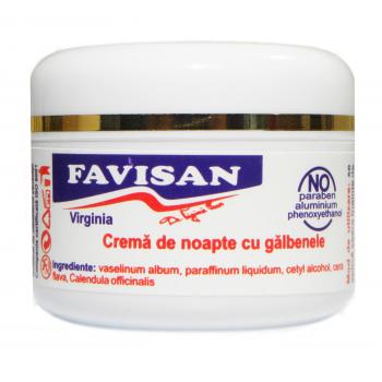 Crema de noapte cu galbenele l007 30 ml FAVISAN